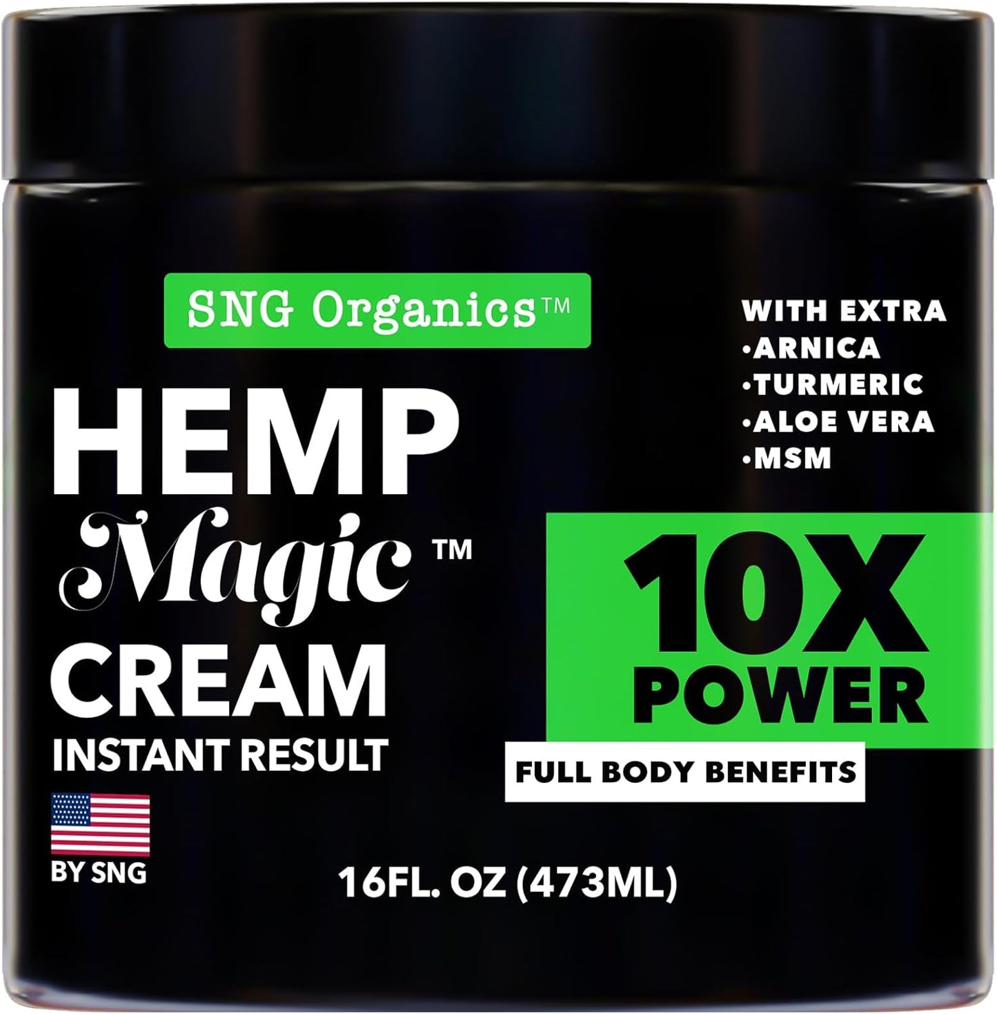 Maximum Strength Hemp Cream for Joint and Muscle Discomfort Relief