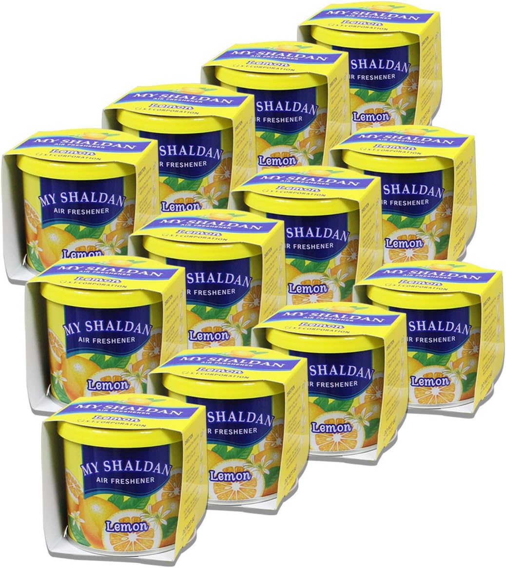 My Shaldan Japanese Car Cup-Holder Air Freshener - Lemon Scent