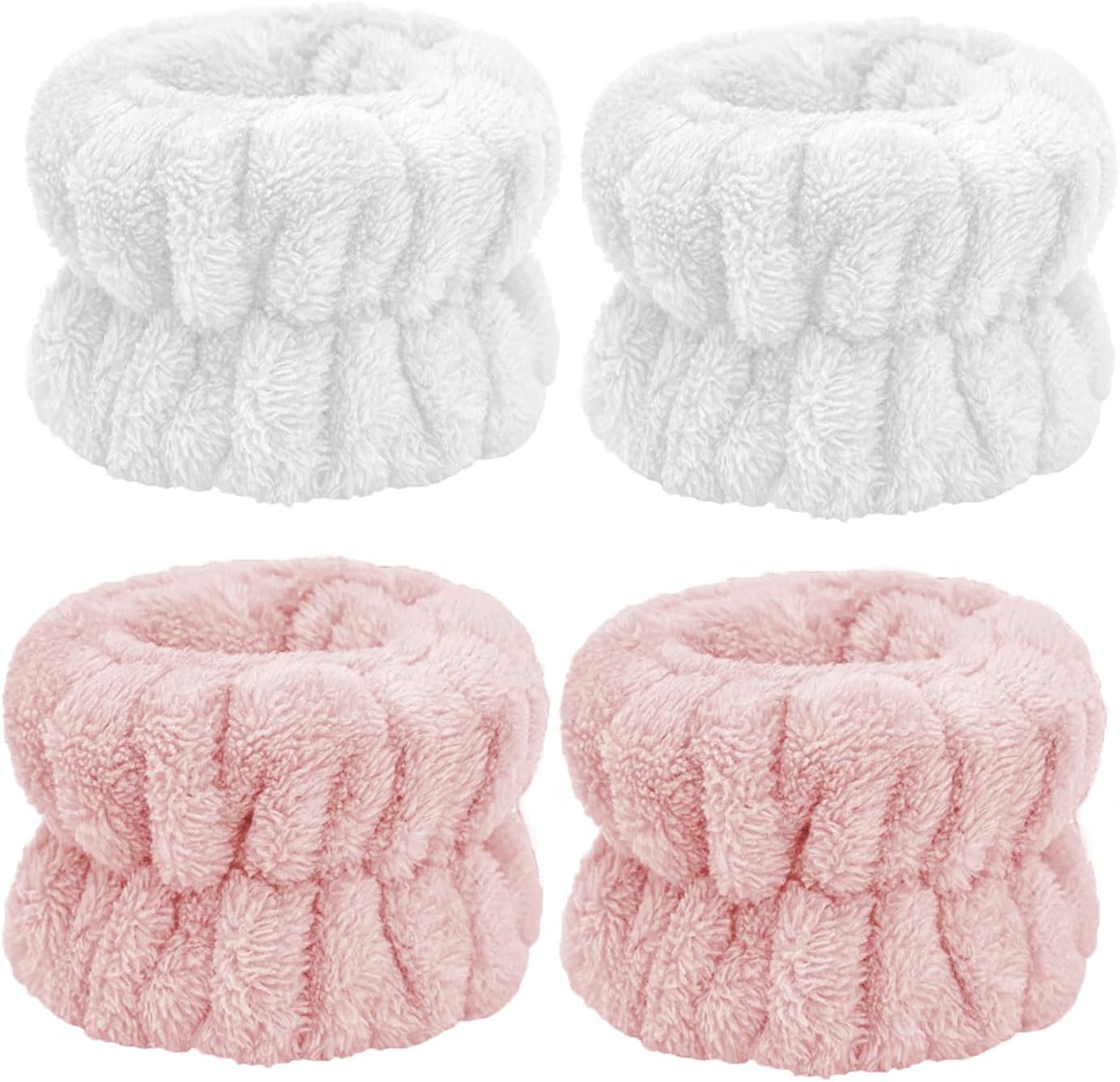 Absorbent Face Washing Wristbands - Keep Skin Care Mess-Free!