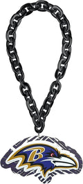 FOCO x Zubaz NFL Light Up Chain with Big Logo for True Fans