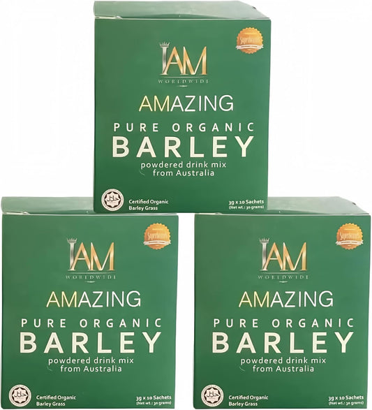 IAM Amazing Pure Organic Barley Powdered Drink Mix Review