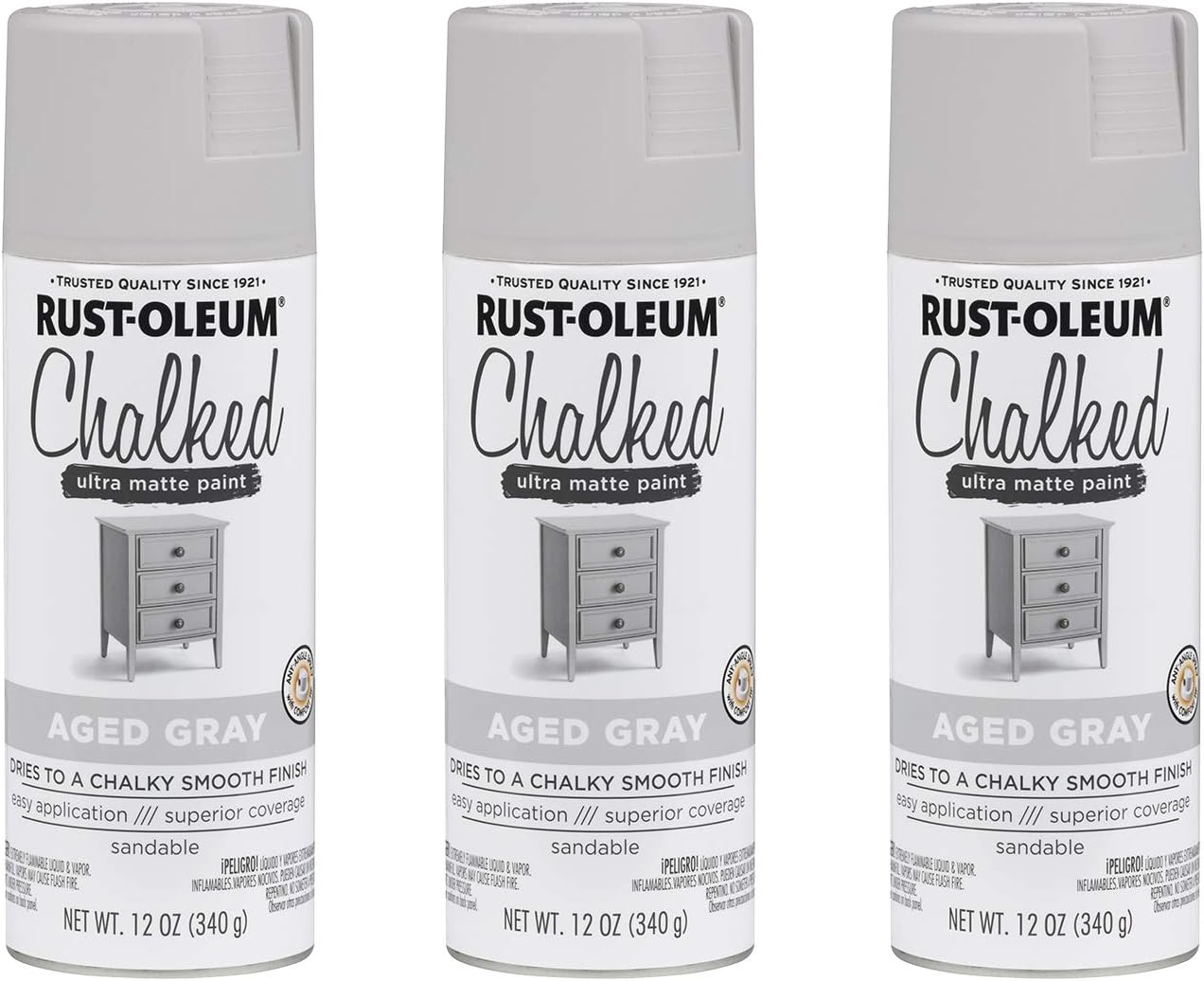 Rust-Oleum Chalked Ultra Matte Spray Paint for Vintage Projects