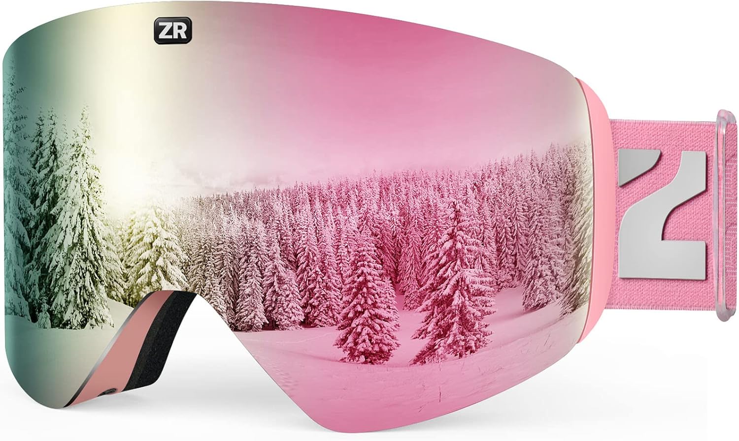 ZIONOR X11 Magnetic Ski Goggles - Crystal Clear Vision