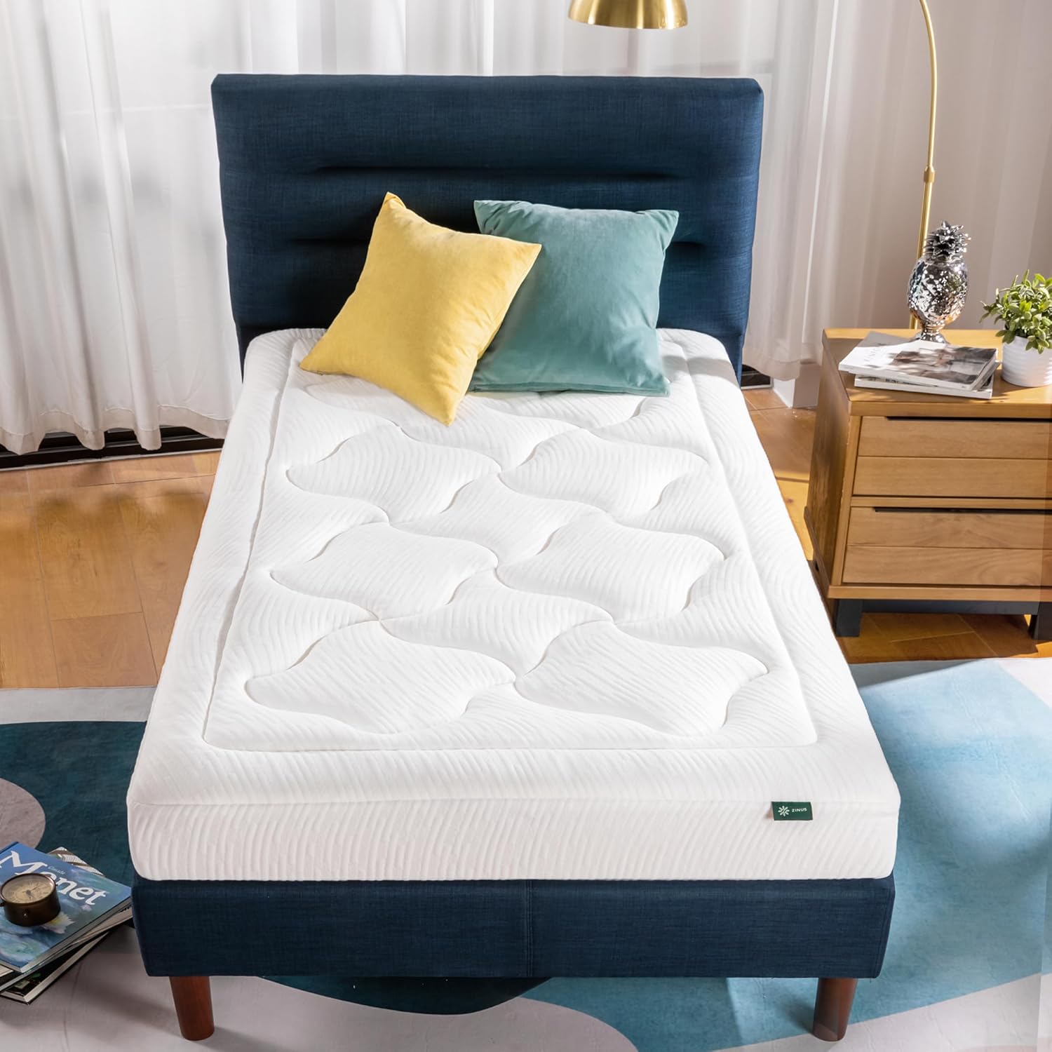 ZINUS 8 Inch Cloud Memory Foam Mattress for Ultimate Comfort