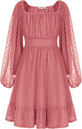 GRACE KARIN Girls Ruffle Tiered Dress for Ages 6-14Y