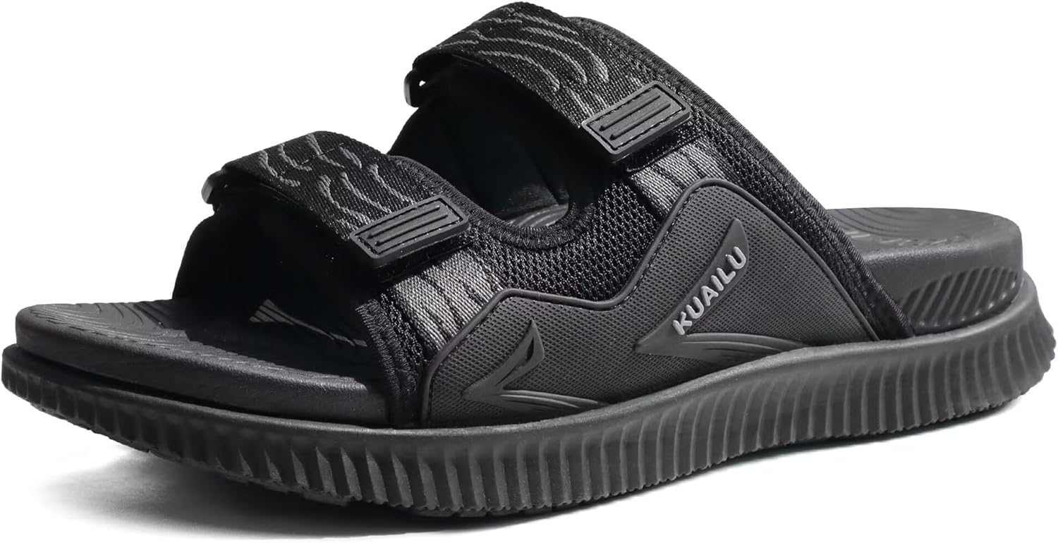 KuaiLu Mens Orthotic Sandals for Comfort and Support