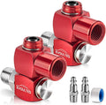 Leak-Free Swivel Air Fittings by EVOULTES