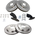 Front and Rear Ceramic Brake Pad & Rotor Kit for 2003-2007 CTS