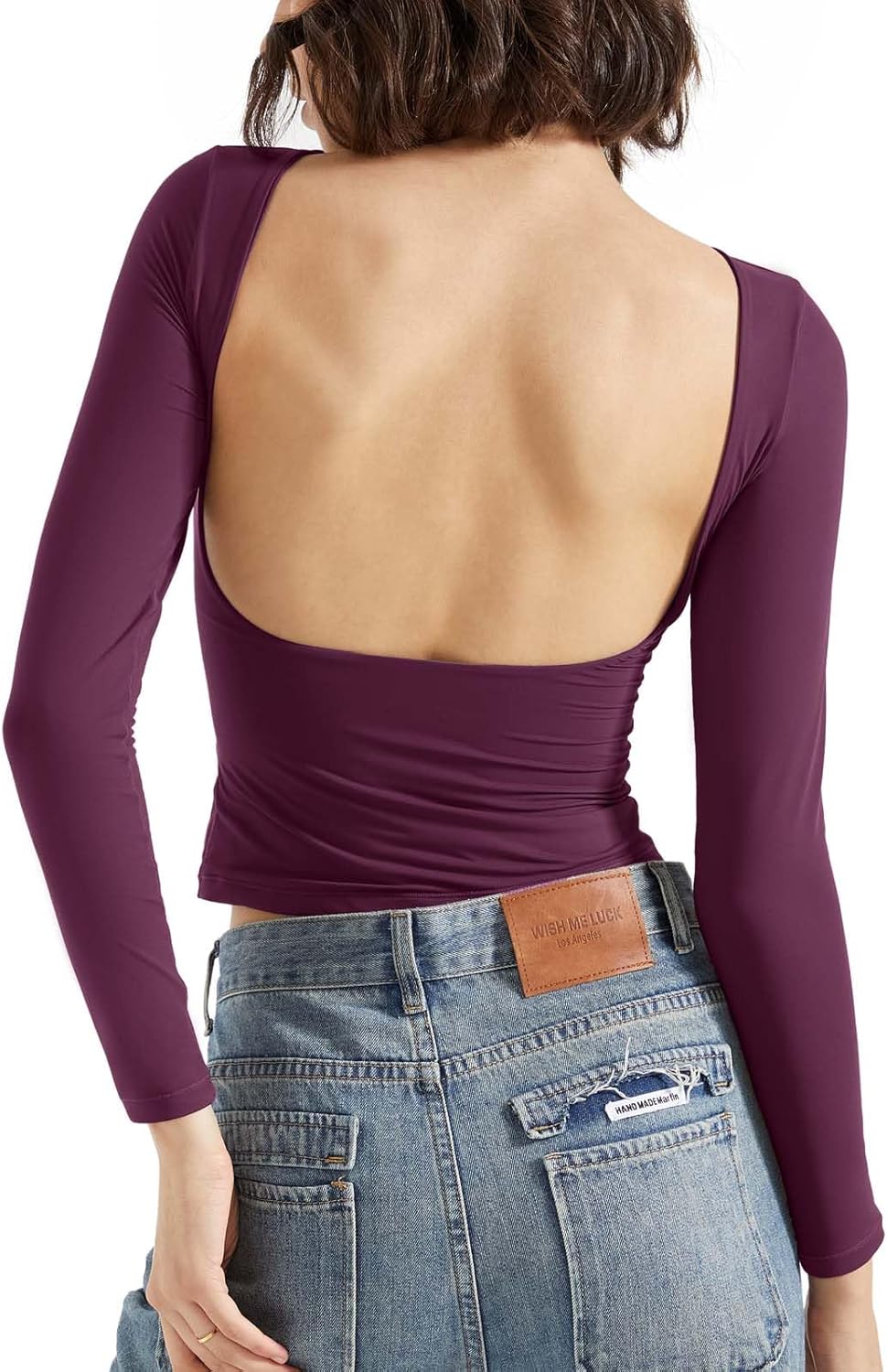 SUUKSESS Women Backless Going Out Tops for Stylish Nights