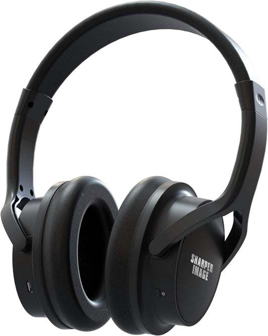 Sharper Image Wireless TV Headphones: Rechargeable & 100ft Range