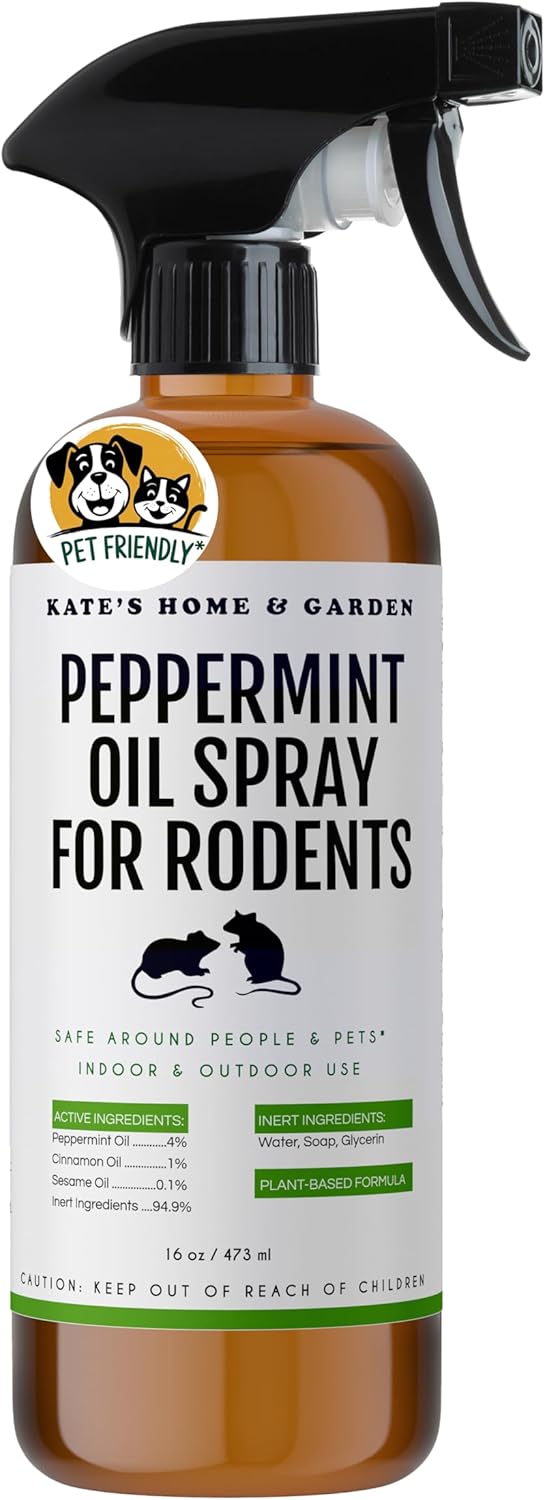 Kate Naturals Pet-Safe Peppermint Rodent Repellent