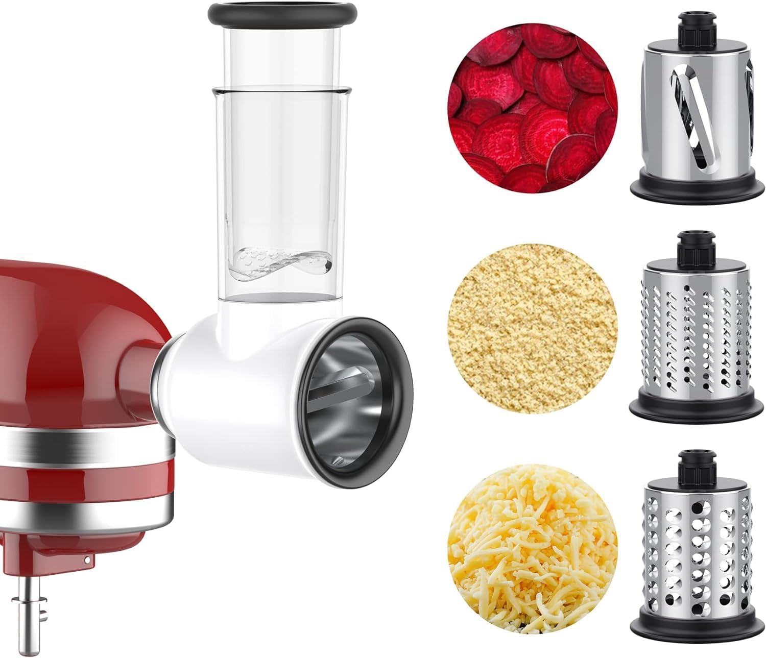 Cheese Grater Kitchen Aid Attachment for Stand Mixer Use