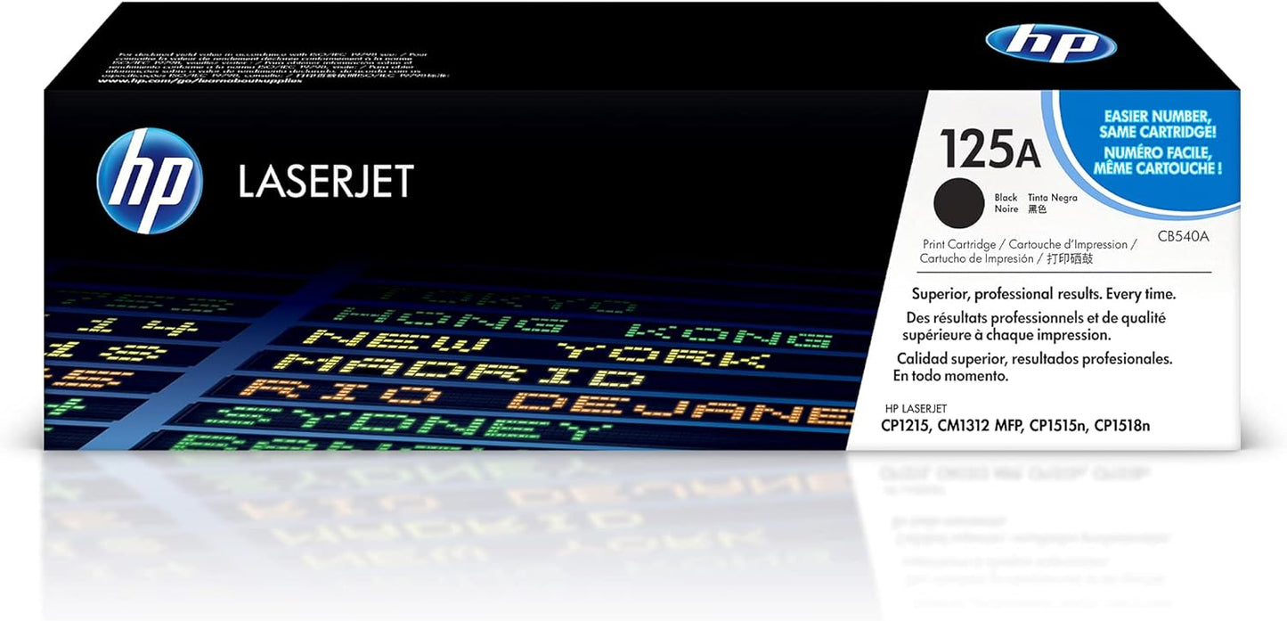 HP 125A Black Toner | Compatible with Multiple HP LaserJet Models