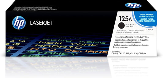 HP 125A Black Toner | Compatible with Multiple HP LaserJet Models