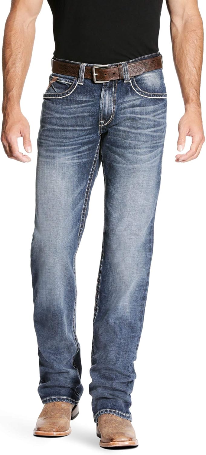 Ariat Men's M4 Low Rise Boot Cut Jeans for Ultimate Comfort