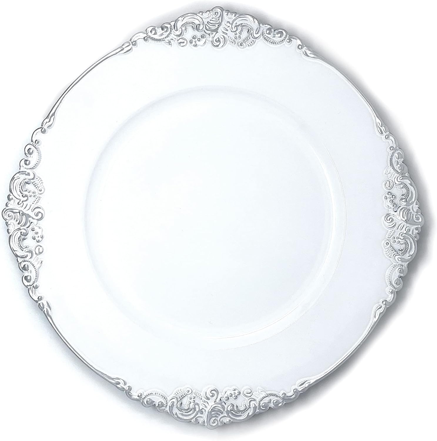 Heavy Quality Round Charger Plates for Elegant Dining Decor