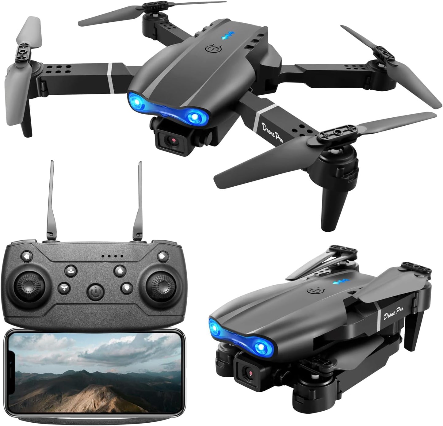 LinkBest Foldable Drone: Easy Flying Fun!