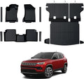 Floor Mats Set for 2017-2025 Jeep Compass - Full Coverage Protection