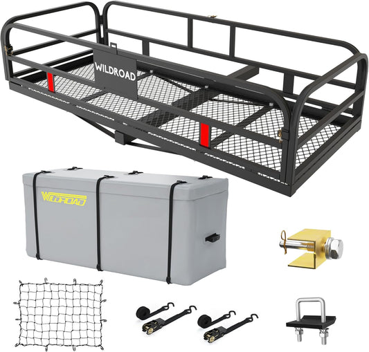 Wildroad Hitch Cargo Carrier with Waterproof Bag and Straps