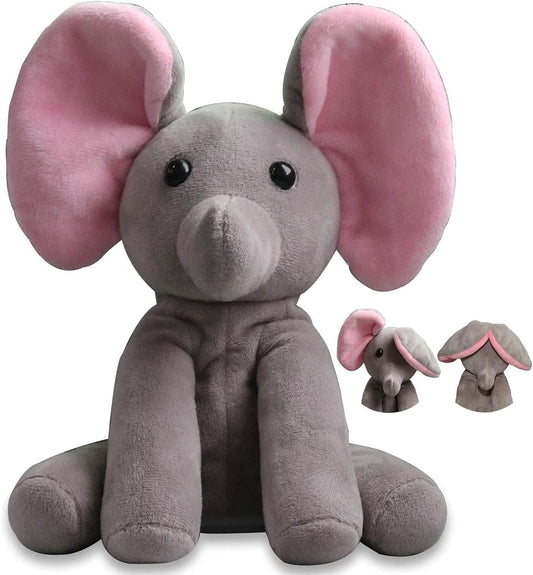 Interactive Talking Elephant Plush: Repeat Your Voice Fun!