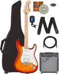 Fender Squier Affinity Stratocaster FMT HSS Bundle - Beginner Ready