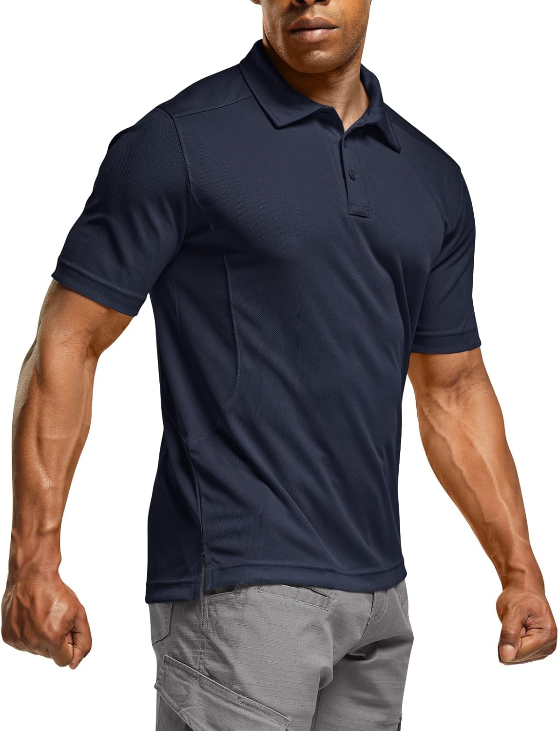 Men's CQR Tactical Polo - UPF 50+ Performance Shirt