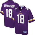 Men's Justin Jefferson Purple Minnesota Vikings Replica Jersey - Game