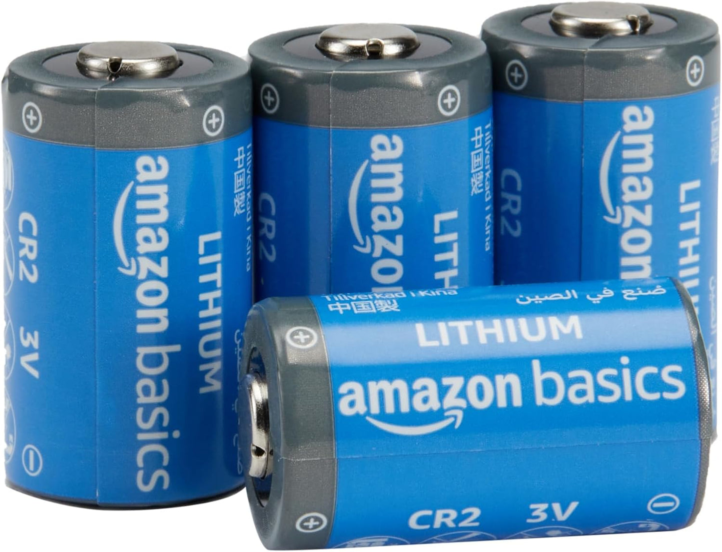 Long Lasting Power:  Basics CR2 Batteries