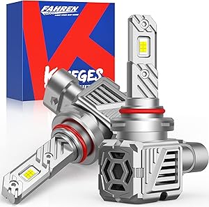 Krieges Fahren 2023 Upgraded 9012 LED Headlight Bulb Review