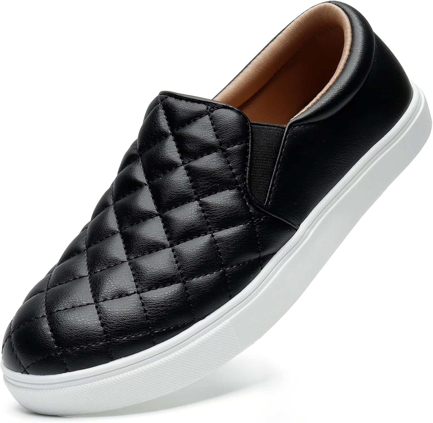 STQ Loafers for Women: Comfortable Memory Foam Slip On Sneakers