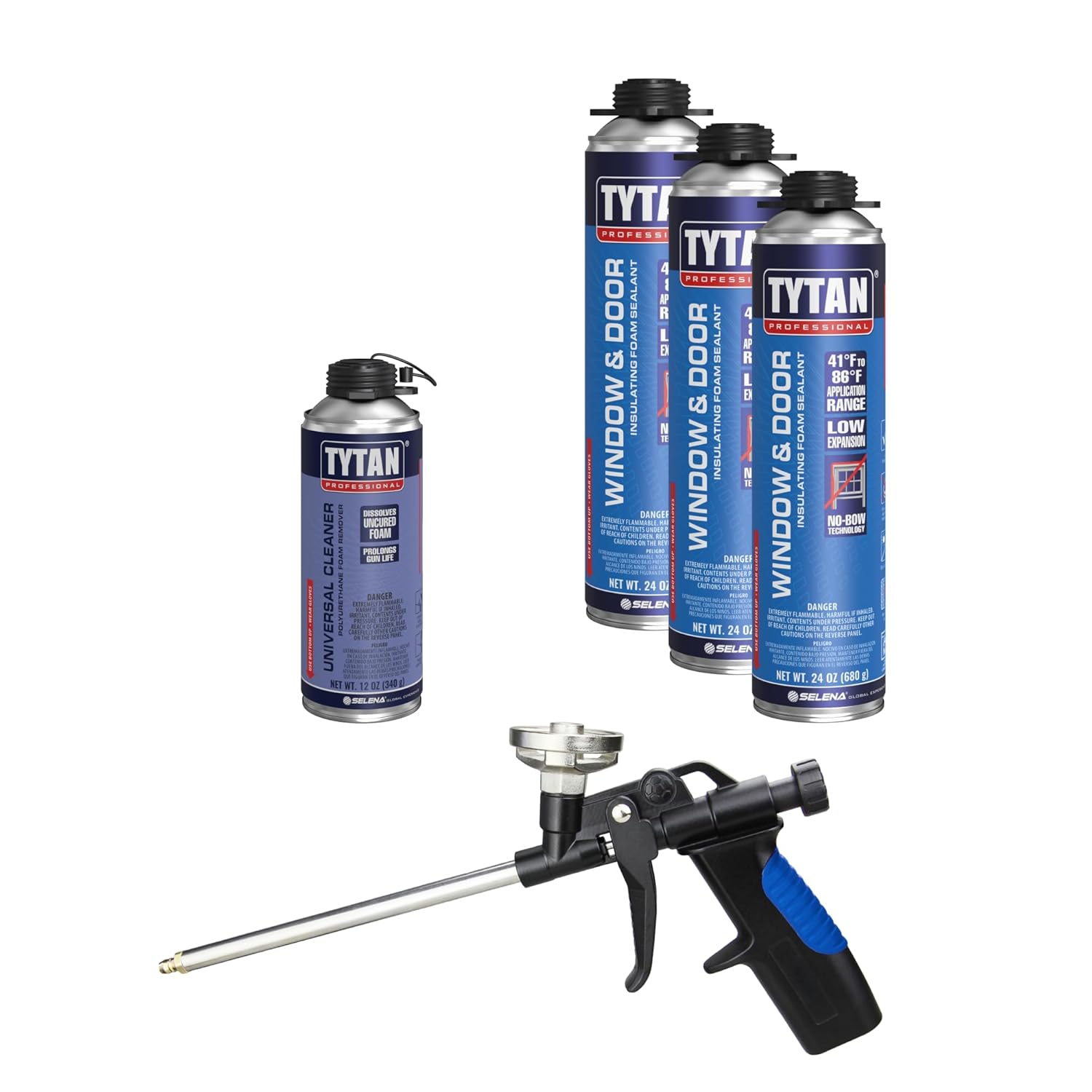 TYTAN Professional Window & Door Insulating Foam Sealant Kit