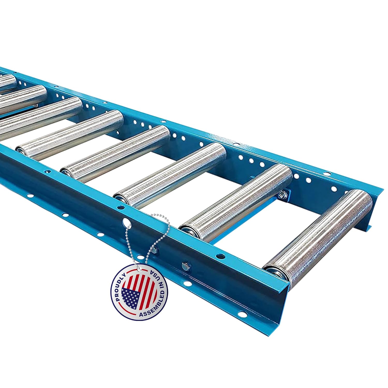 Light-Duty Gravity Conveyor with Galvanized Steel Rollers