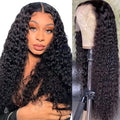 22 Inch Deep Wave Lace Front Wig 13x4 HD Lace Frontal - Natural Look