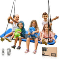 60-Inch Heavy-Duty Rectangle Platform Swing for Backyards - 700lb