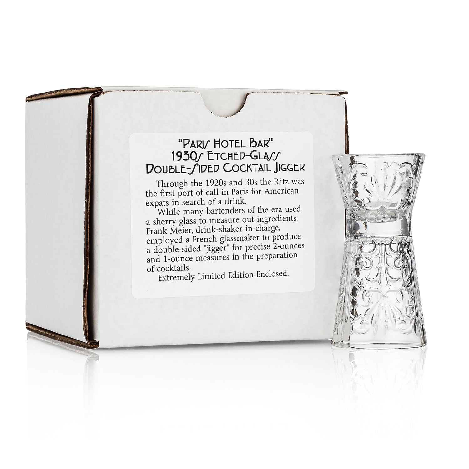 1930s Paris Hotel Double-Sided Cocktail Jigger