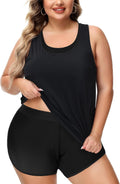 NIeyook Plus Size 3 Piece Tankini Swimsuits for Women