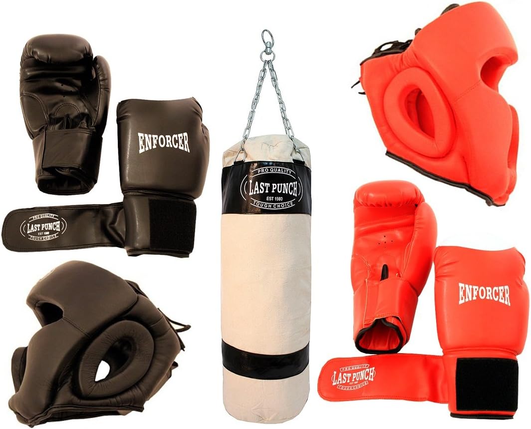 Ultimate Boxing Kit: Headgear, Gloves & Bag Set | Last Punch