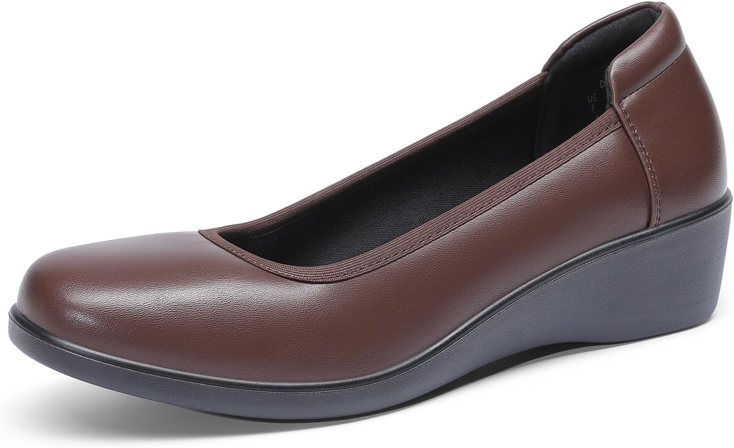 DREAM PAIRS Women's Low Wedge Heels for Comfort and Style