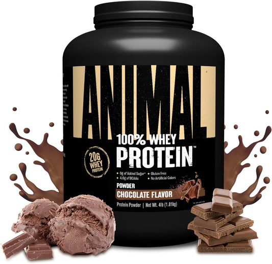 Animal 100% Whey Protein Powder for Optimal Muscle Recovery