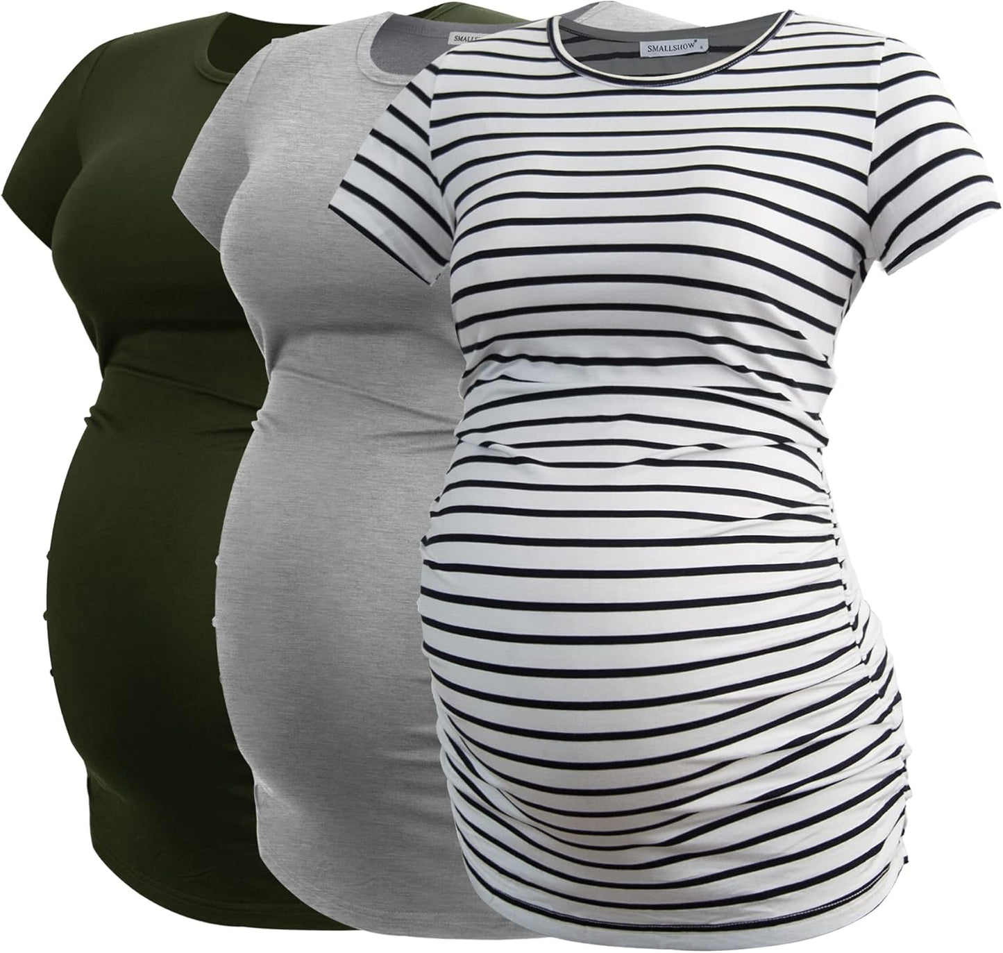 Smallshow Women's Maternity Tops for Comfortable Pregnancy Wear