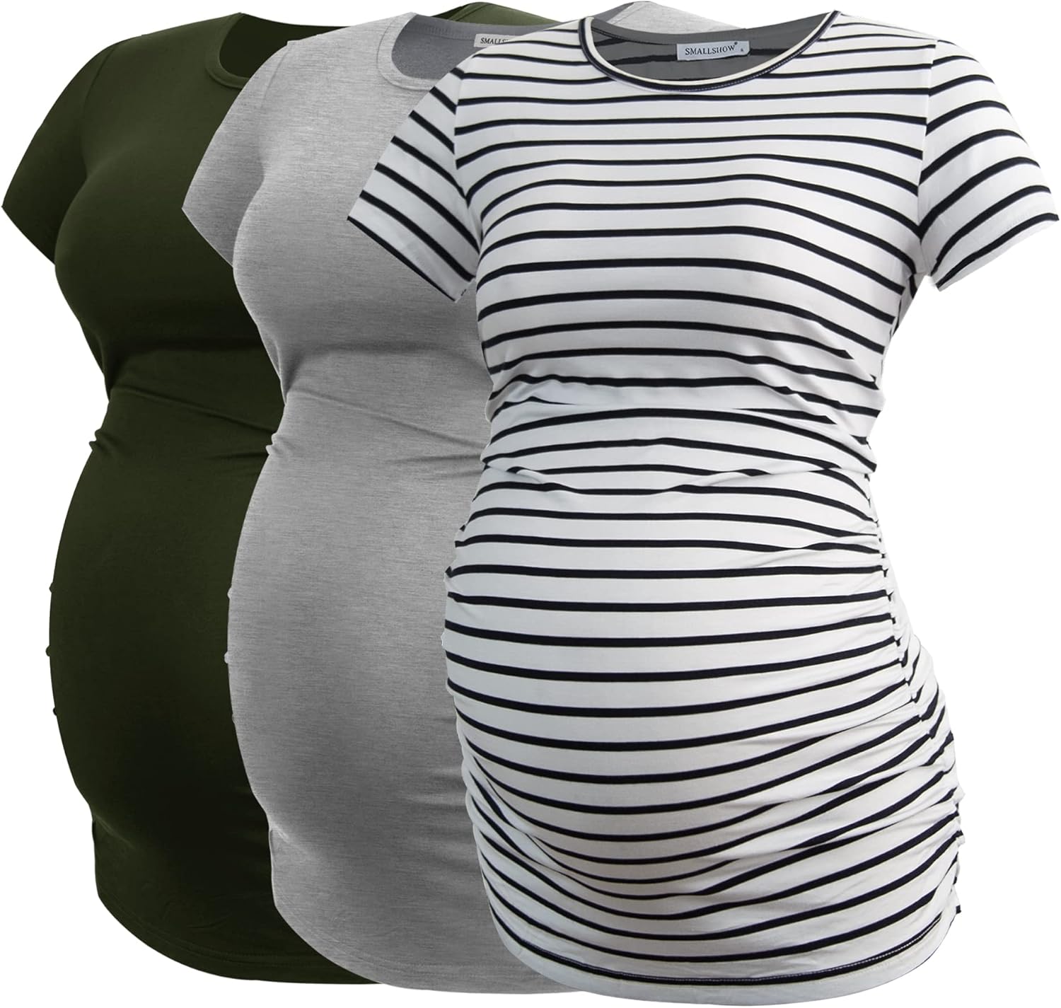 Smallshow Women's Maternity Tops for Comfortable Pregnancy Wear