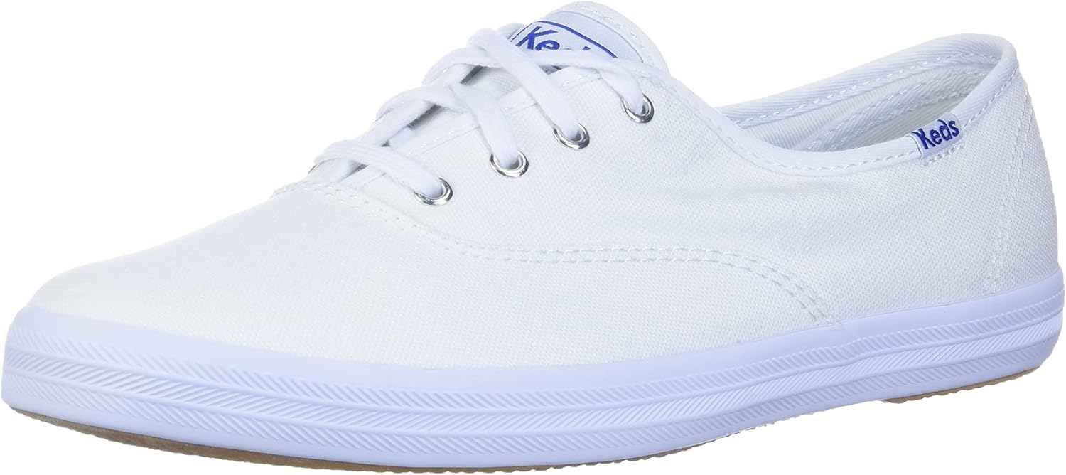 Keds Womens Champion Canvas Lace Up Sneaker for Everyday Style