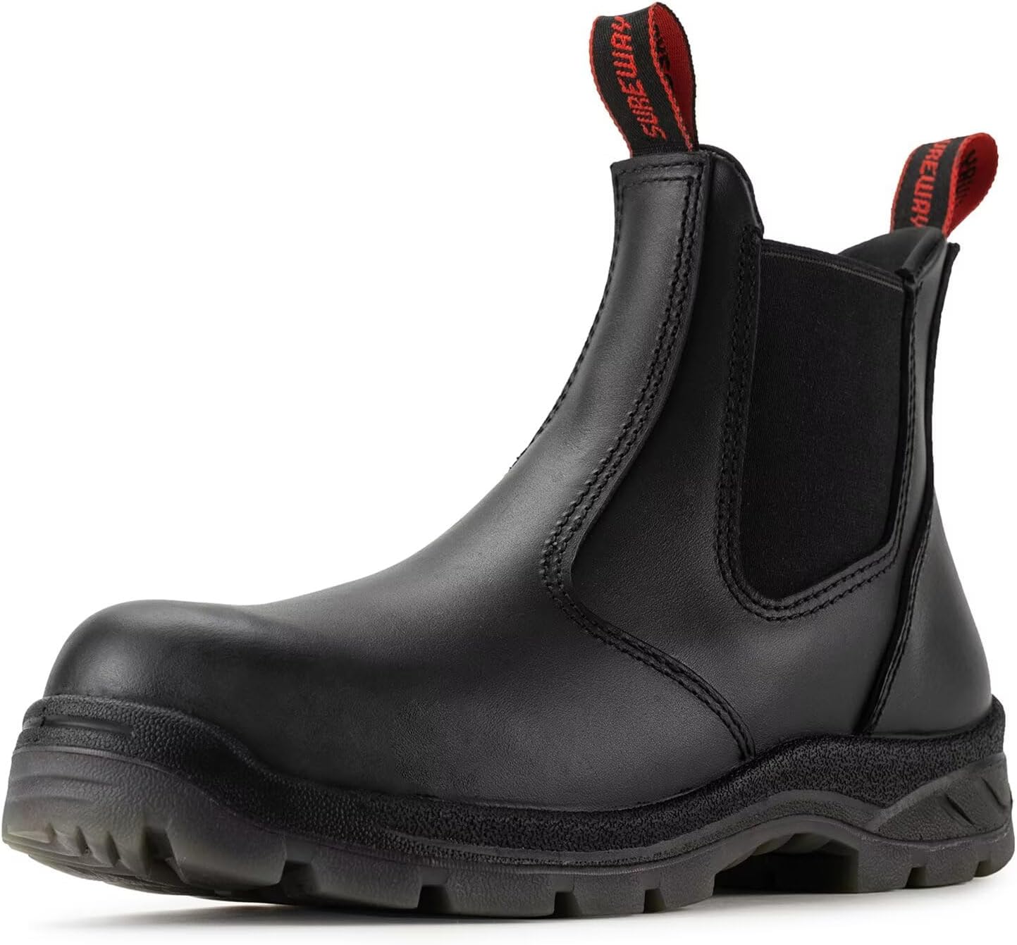 SUREWAY Men's Slip On Work Boots for Comfort and Durability
