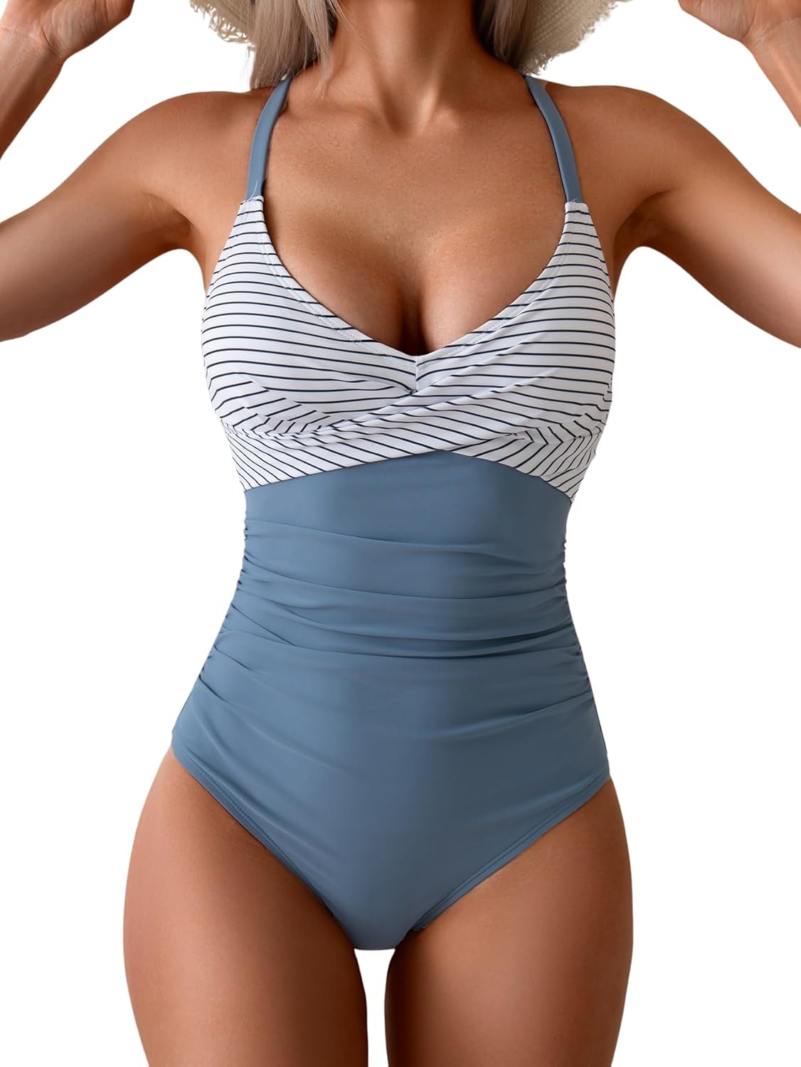 B2prity Women's One Piece Swimsuits for Tummy Control Style
