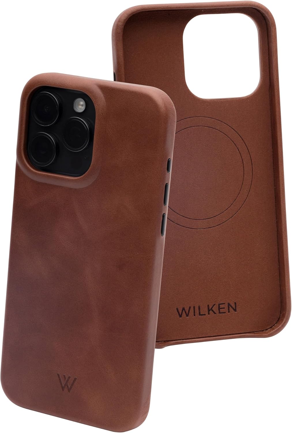 Wilken Leather Wrapped Case for iPhone 15 - Premium Protection