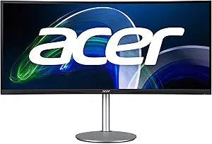 Acer CB342CUR 34in Curved UltraWide QHD Monitor with FreeSync