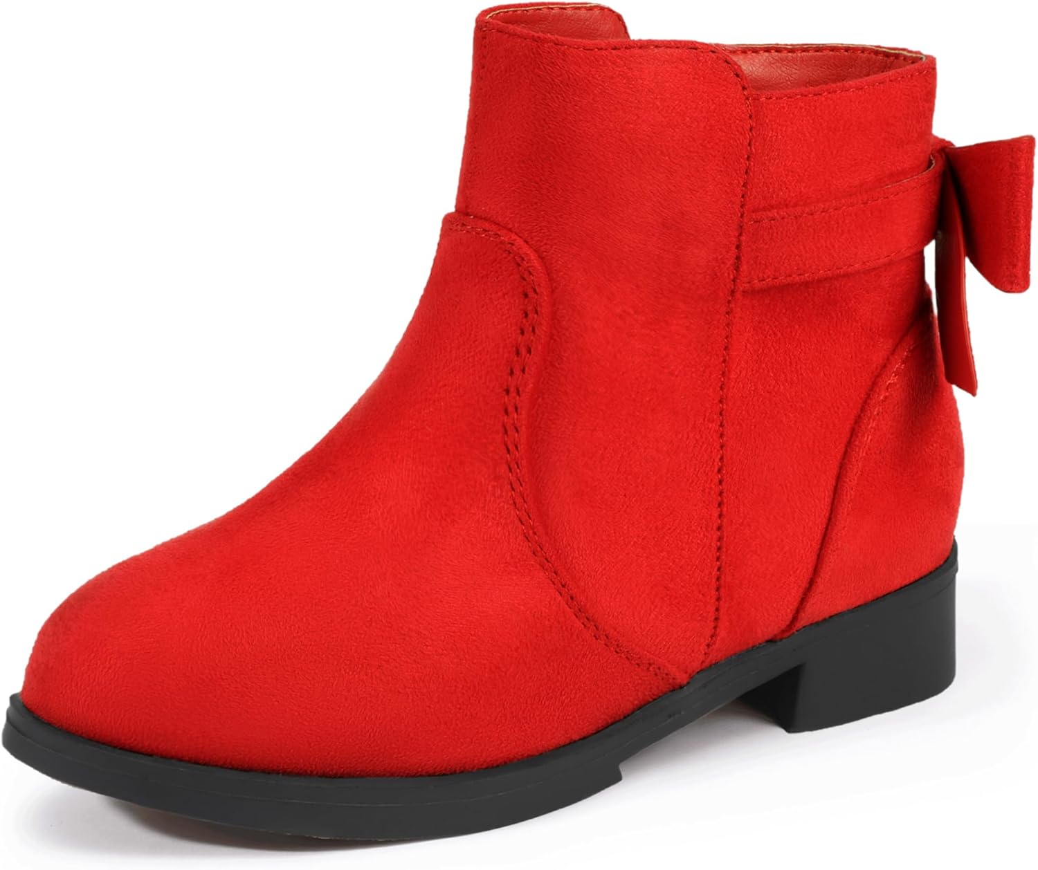 PANDANINJIA Girls Boots Toddler Kids Fashion Short Ankle Booties