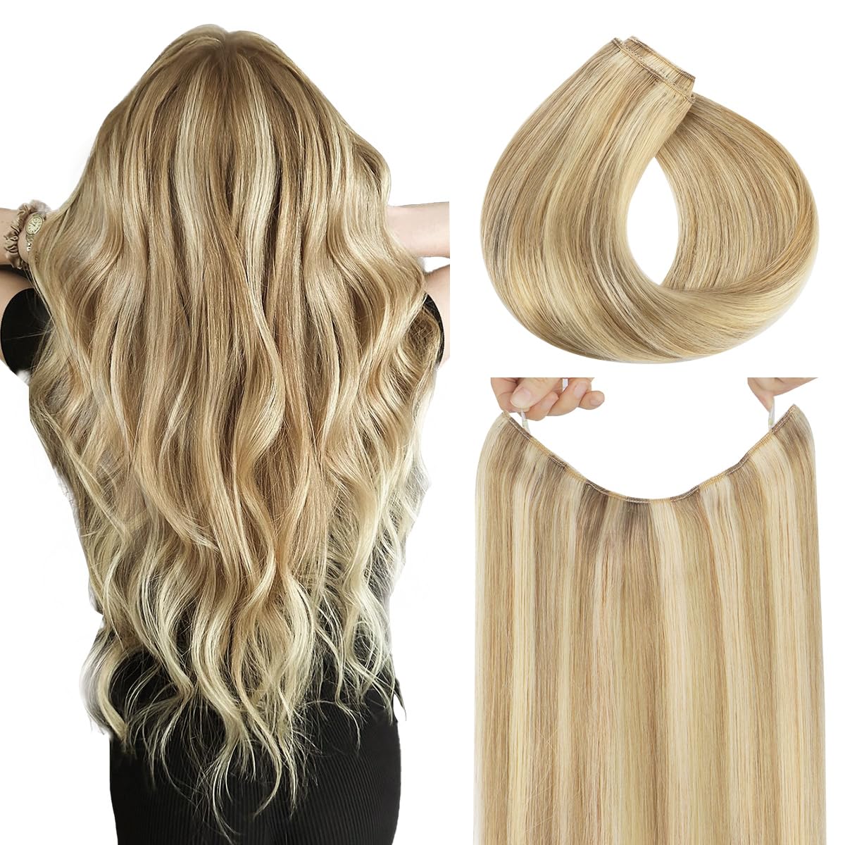 HOTBANANA Wire Hair Extensions for Effortless Volume and Style