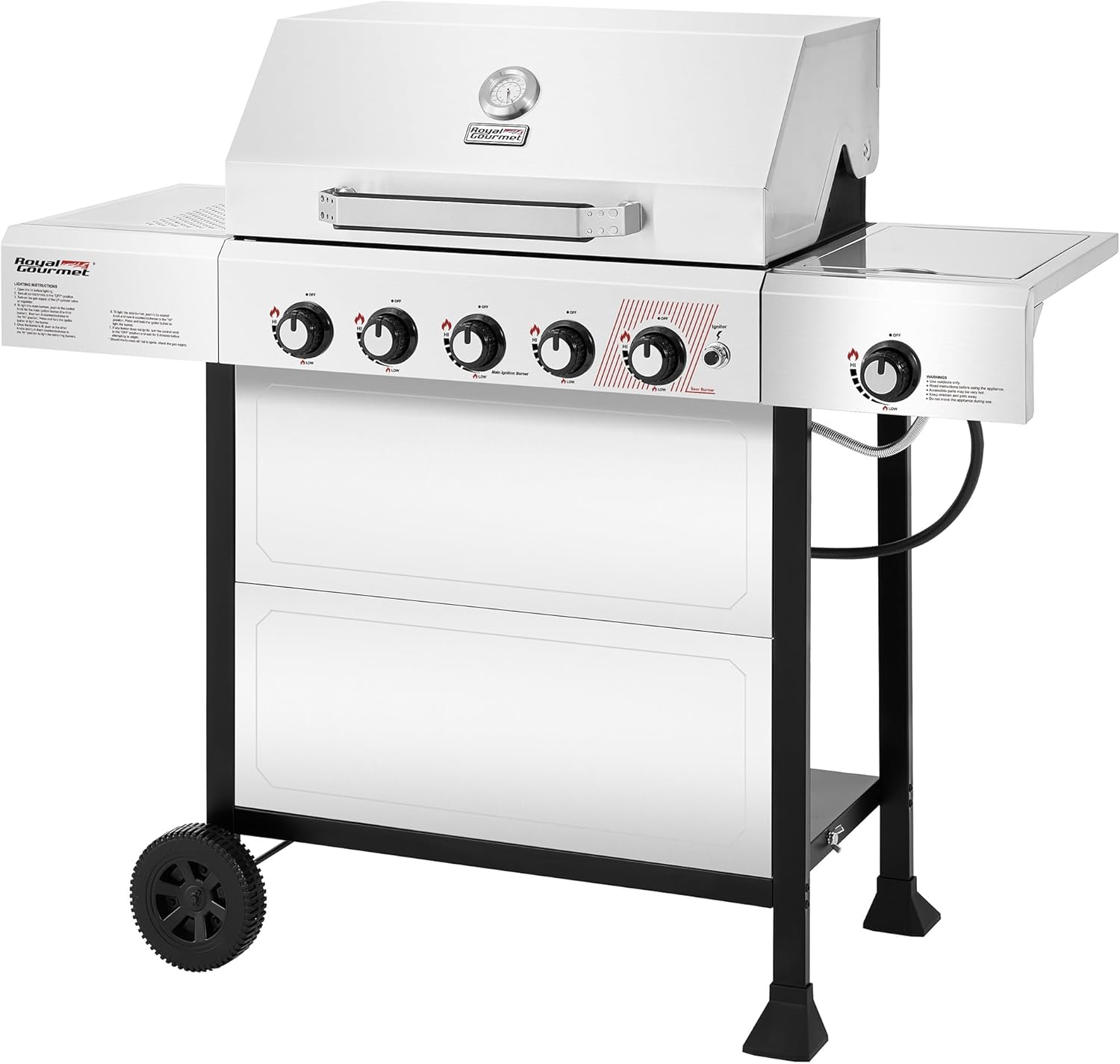 Royal Gourmet GA5401T 5 Burner Propane Gas Grill Review