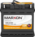 Marxon Group 140R 12V 50Ah AGM Car Battery - Reliable Start-Stop Power